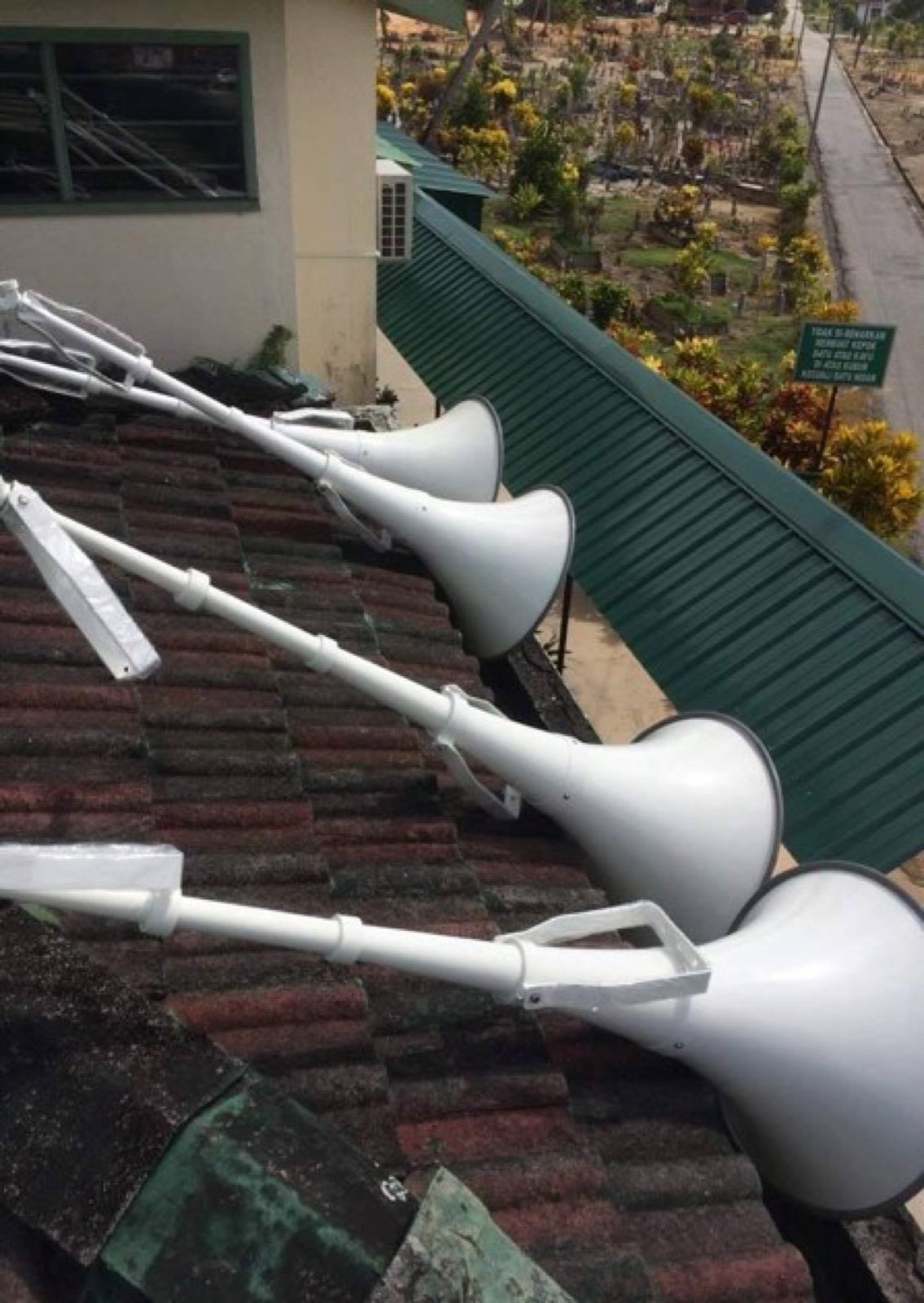 Public Address (PA) System installation by Hwa Lee, photo 1